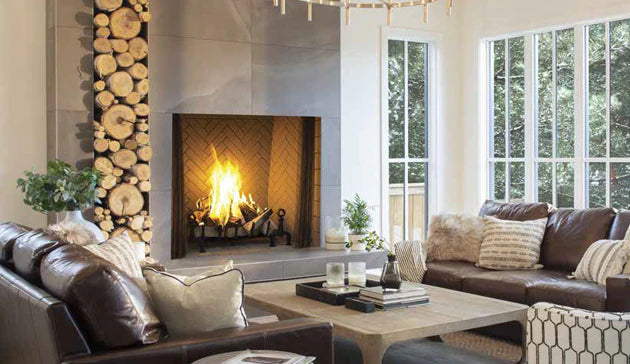 Superior Fireplaces 48" Wood Burning Masonry Fireplace - WRT8048 Superior Fireplaces