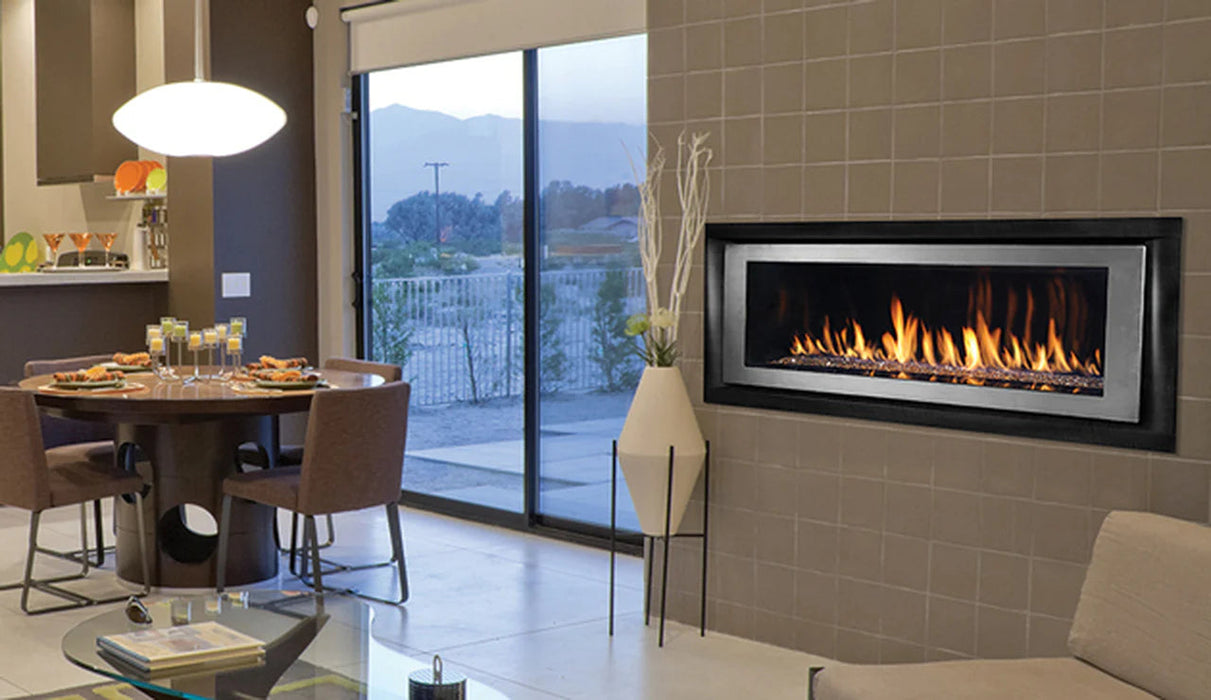 Superior Fireplaces 72" Linear Direct Vent Fireplace, Electronic Ignition - DRL4072TEN Superior Fireplaces