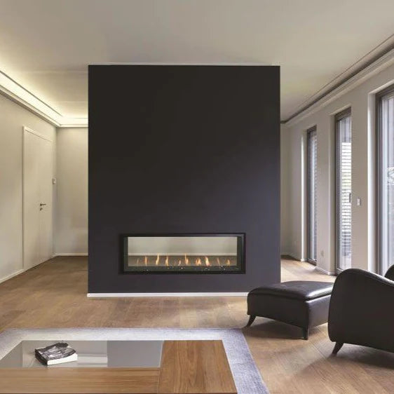 Superior Fireplaces 72" Linear Direct Vent Fireplace, Electronic Ignition - DRL4072TEN Superior Fireplaces