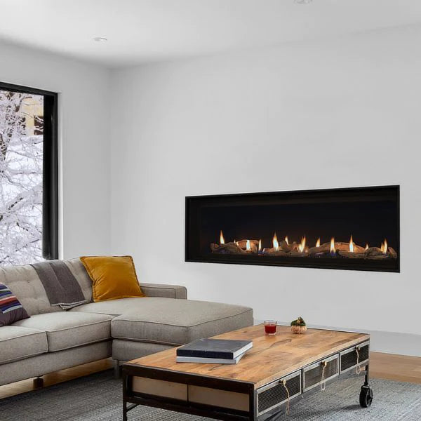 Superior Fireplaces 72" Linear Direct Vent Fireplace, Electronic Ignition - DRL4072TEN Superior Fireplaces