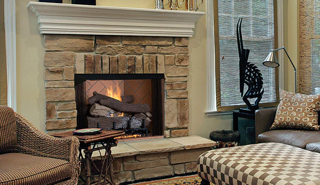 Superior Fireplaces Vent Free Masonry Firebox - VRT6000 Superior Fireplaces