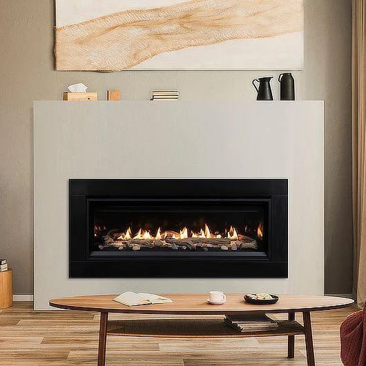 Superior Linear Direct Vent Fireplace, Lights, Blower, Electronic Ignition with Remote, Natural Gas - DRL3535-45-55 Superior Fireplaces