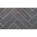 Superior Masonry 48" Slate Grey Split Herringbone Brick Liner - MOSAIC48S-GSH Superior Fireplaces