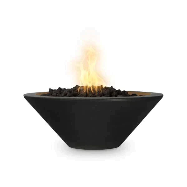 The Outdoor Plus 48" Cazo GFRC Fire Bowl Match Lit with Flame Sense | Liquid Propane The Outdoor Plus