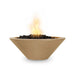 The Outdoor Plus 48" Cazo GFRC Fire Bowl Match Lit | Natural Gas The Outdoor Plus