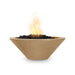 The Outdoor Plus 48" Cazo GFRC Fire Bowl Match Lit | Liquid Propane The Outdoor Plus