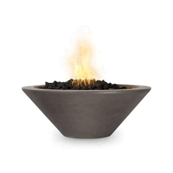 The Outdoor Plus 48" Cazo GFRC Fire Bowl Match Lit with Flame Sense | Natural Gas The Outdoor Plus