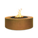 The Outdoor Plus 24" Tall Round Unity Fire Pit | Corten Steel The Outdoor Plus